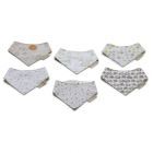 Bandana Bibs in 6 assorted colors. 12 Units