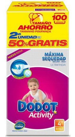 Dodot Activity Extra Size 6 37 Units Diaper Pants Clear