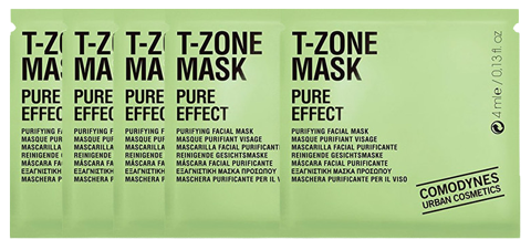 Mascarilla Zona T Purificante con Arcilla y T&eacute; Verde 5 x 4 ml