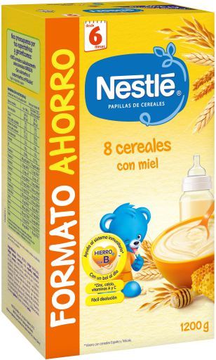 Porridge 8 Cereals with Honey + 6 Months 1200 g
