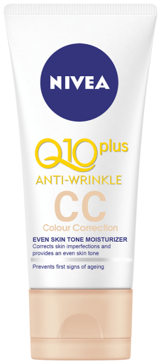 Cream with Color CC Anti-wrinkle Q10 50 ml