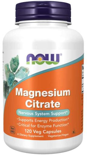 Magnesium Citrate 400 mg 120 Capsules