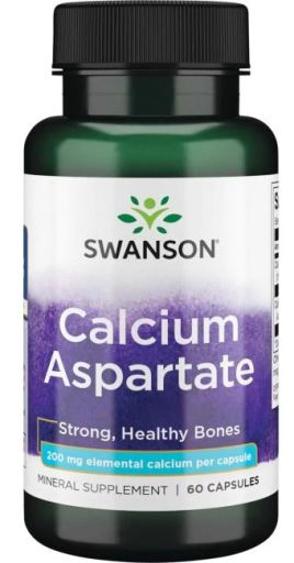 Calcium Aspartate 200 mg Elemental Calcium 60 Capsule