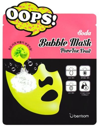 Face Mask Bubble Mask Poretox fruit