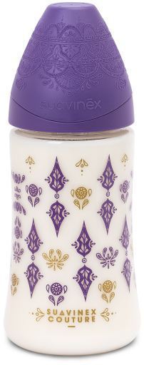 Couture Premium Bottle Round Teat Purple 270 ml