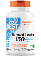 Benfotiamine with BenfoPure 150 mg 120 Capsules