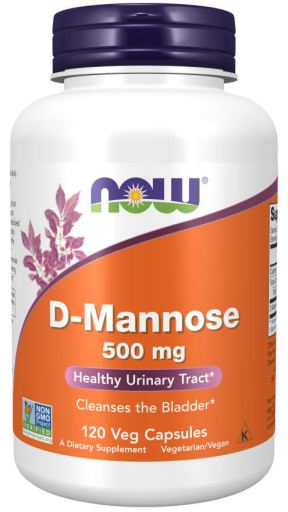 D-Mannose 500 mg 120 Capsules