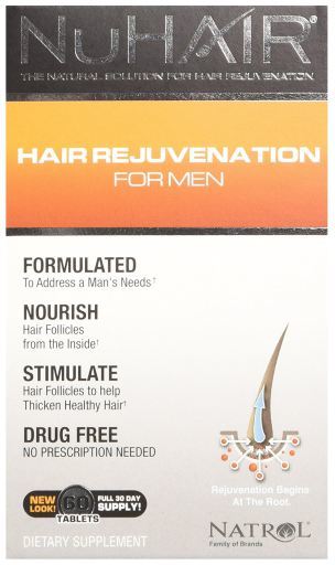 NuHair Hair Rejuvenation for Men 60 Tablets