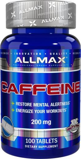 Caffeine 200mg 100 tablets