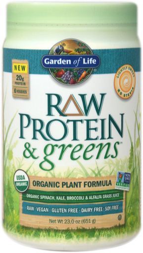 Raw Protein & Greens Lightly Sweet 651 g
