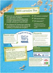 Organic porridge of wheat and oat 240 gr