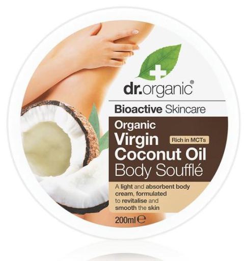 Organic Coconut Oil Body Souffl&eacute; 200 ml