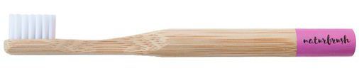 Bamboo Toothbrush Kids Pink-Butterfly