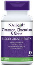 Cinnamon Chromium & Biotin 60 Tablets