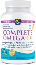 Complete Omega D3 Lemon 60 Softgels