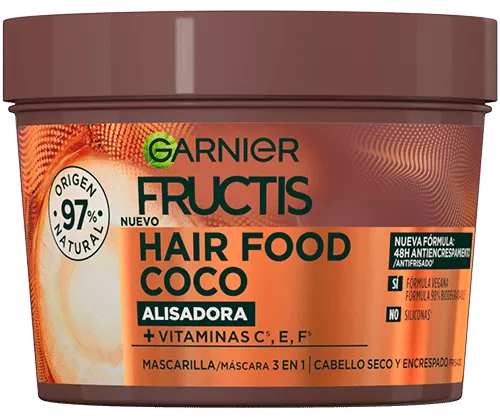 Fructis Hair Food 3 in 1 Smoothing Coconut Mask 400 ml