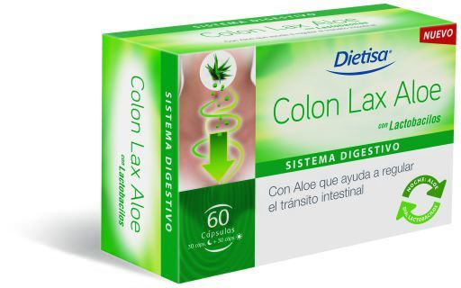 Colon Lax Aloe 60 Capsules