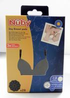 Nursing pads, contains 28x black + 2x white