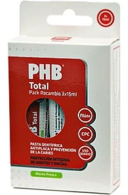 PHB Travel Toothpaste 3 pcs of 15 ml