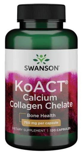 KoACT Calcium Collagen Chelate 120 Capsules
