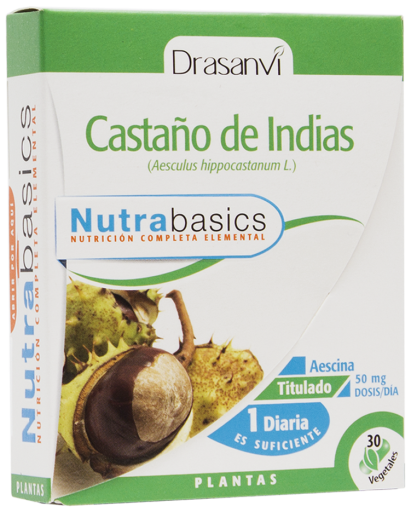 Horse Chestnut 30 Capsules Nutrabasics