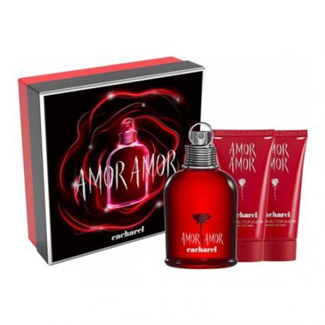 Amor Amor Eau De Toilettte 50 ml Spray + 2 Pieces