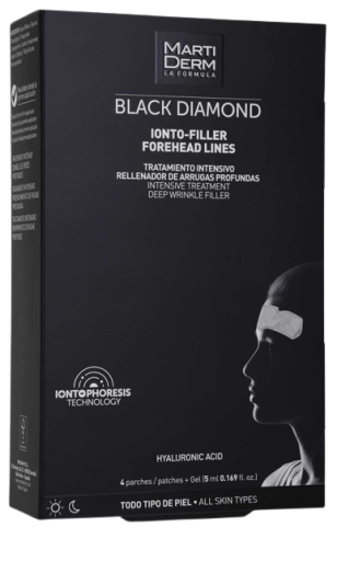 Black Diamond Ionto Filler Forehead Lines 4 parches + Gel 4 ml