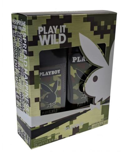 Play It Wild Him Deo Vapo 75 ml Pack