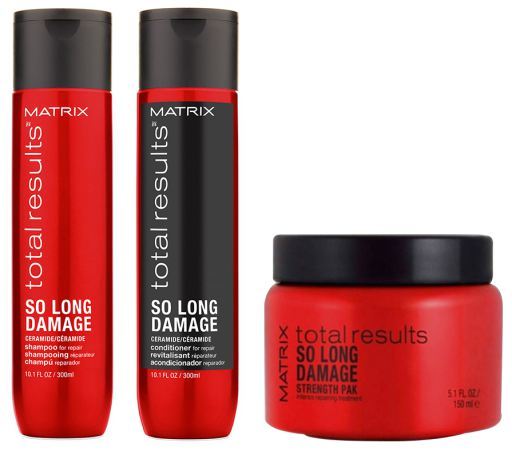 Total Results Pack Repairing So Long Damage: Shampoo + Conditioner + Mask