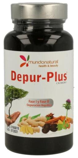 Mundo Natural Depur Plus 60 Capsules