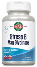 Stres B Magnesium Glycinate 60 Vegetable Capsules