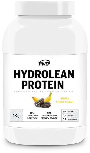 PWD Nutrition Hydrolean Protein Banana Cookies & Cream 1Kg