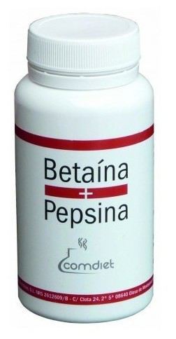 Comdiet Betaine + Pepsin 550 60 capsules