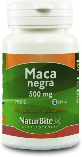 Naturbite Black Andean Maca 500 mg 60 Tablets
