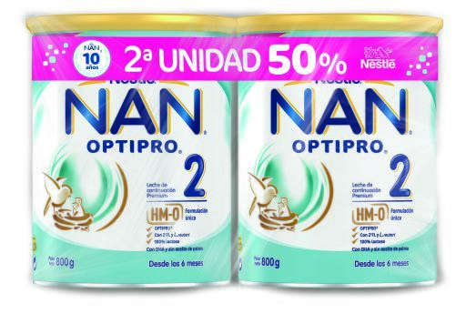 NAN Optipro 2 2x800g 50% Second unit