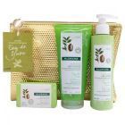 Fleur De Yuzu Gel 200ml + Milk C 200ml + Soap 100gr + Toilet bag