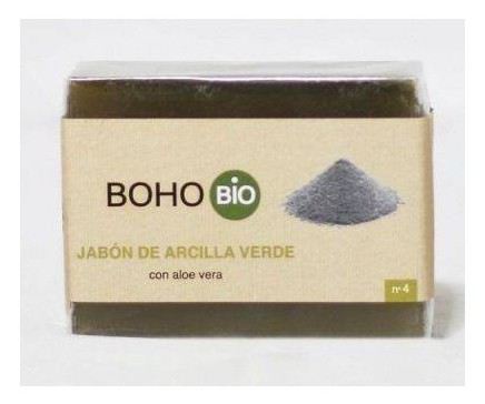 Boho Green Make-Up Organic Green Clay Soap 100 gr