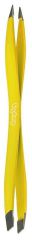 Tweezers Double Fine / Oblique Tip Yellow
