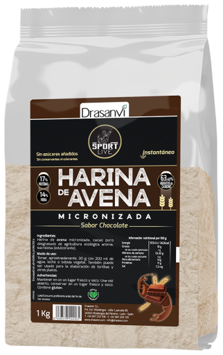 Drasanvi Chocolate Sport Live Oatmeal 1 kg
