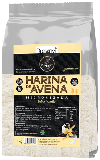 Drasanvi Oatmeal Vanilla Sport live 1 kg