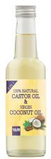 Natural Castor and Virgin Coconut Oil 110 ml