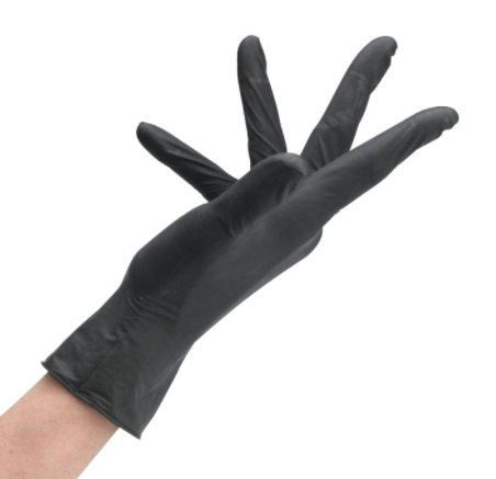 Gloves Clean all Nitrile black Large/L 100 units