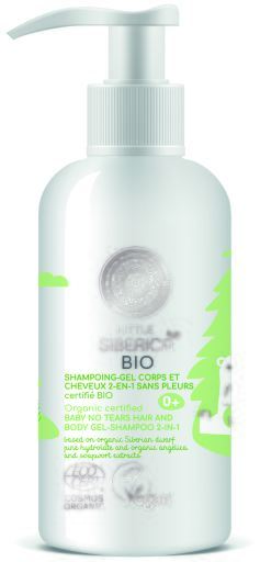 Natura Siberica Tear-Free Baby Wash and Shampoo for Hair and Body 2 in 1