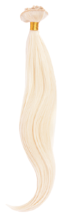 50 cm Plain Ponytail Mod 613 Natural Platinum Blonde