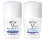 24H Deodorant Without Aluminum Salts Roll On 2 x 50 ml