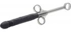Jizz Shooter Dildo Silicone Black