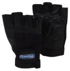 Fitness Gloves Leather Black S