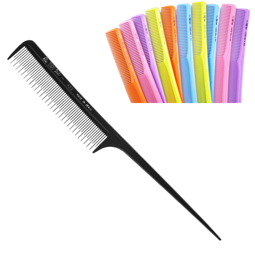 Special Plastic Pick Comb Various Colors 20.5 cm