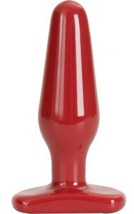 Red Medium Anal Butt Plug