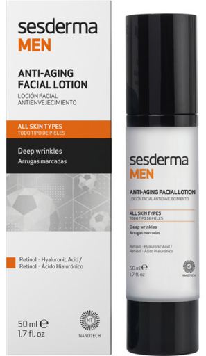 Men Loción Facial Antienvejecimiento 50 ml